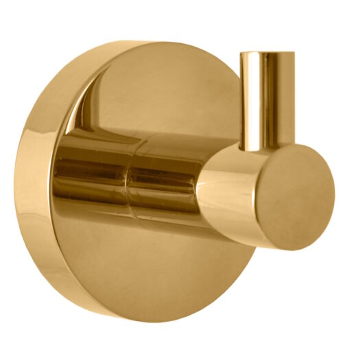 Крючок для ванной комнаты Rav Slezak COLORADO COA0100ZK, золото брашированное