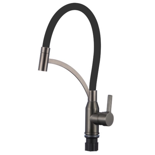 Смеситель для кухни Fmark FS8244Q-01, графит