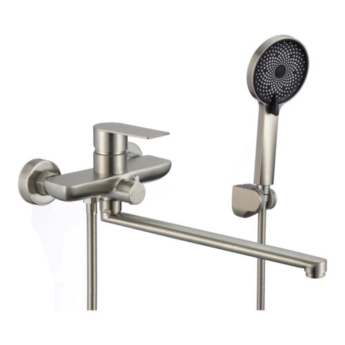 Смеситель для ванны Fmark FS8824, сатин