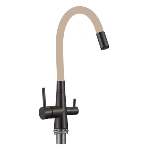 Смеситель для кухни с подключением к фильтру Fmark FS1062-H12, черный