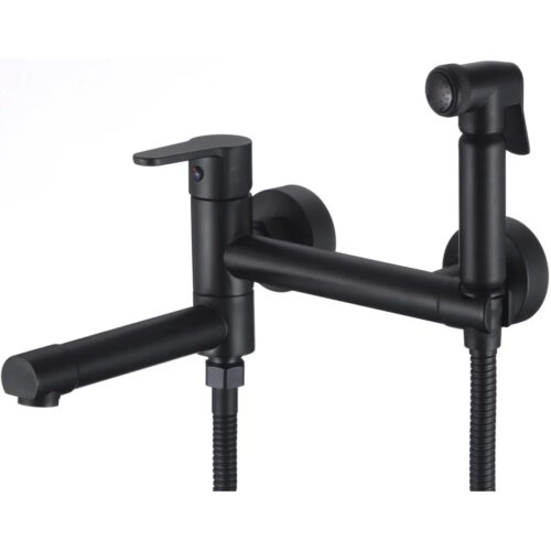 Гигиенический душ со смесителем и изливом Savol S-FXQ010H, черный