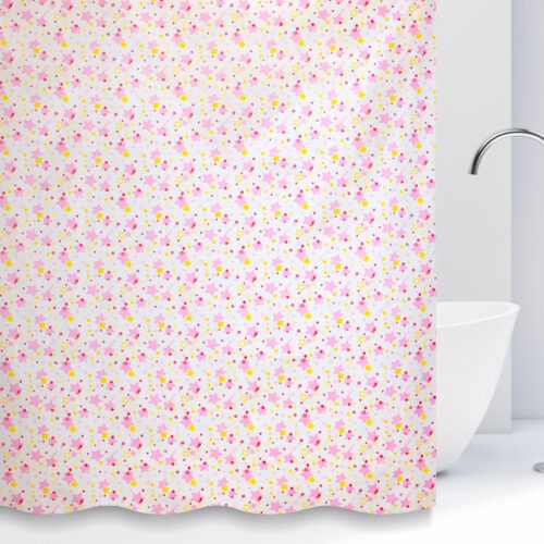 Штора для ванной комнаты Savol S-01718V, звезды