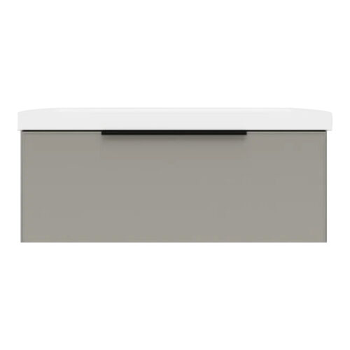 Тумба под раковину подвесная La Fenice SIMPLA FNC-01-SIM-C-100, бежевая