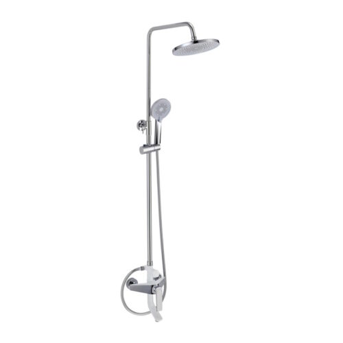 Душевая система Savol S-JD9145AW, хром/белый