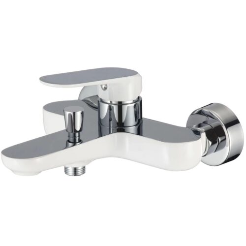 Смеситель для ванны Savol SK-H6101, хром/белый