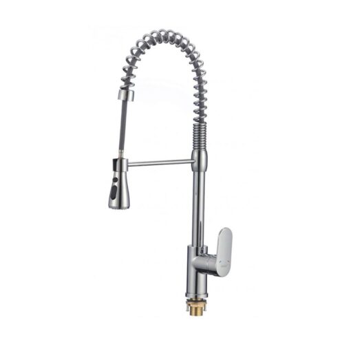 Смеситель для кухни с гибким изливом и режимом душ Savol S-002802, хром