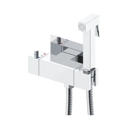 Гигиенический душ с термостатом Rose R965, хром