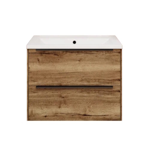 Тумба под раковину подвесная La Fenice Tesoro FNC-01-TES-DGT-100-2, табак