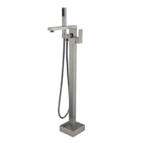 Смеситель для ванны напольный Savol S-SUS8803L, сатин