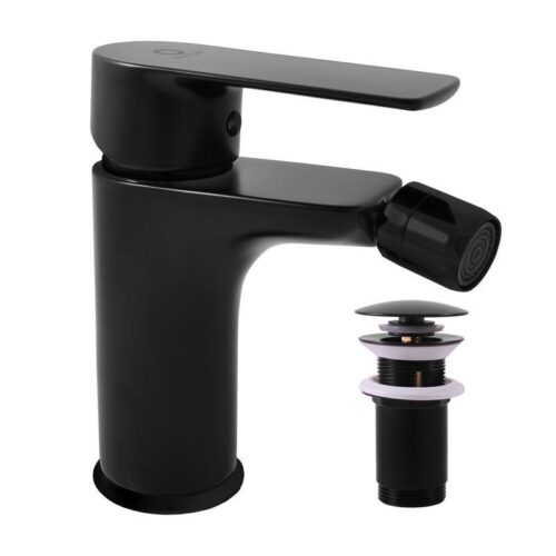 Смеситель для биде Rav Slezak VLTAVA VT445.5KCMAT, черный