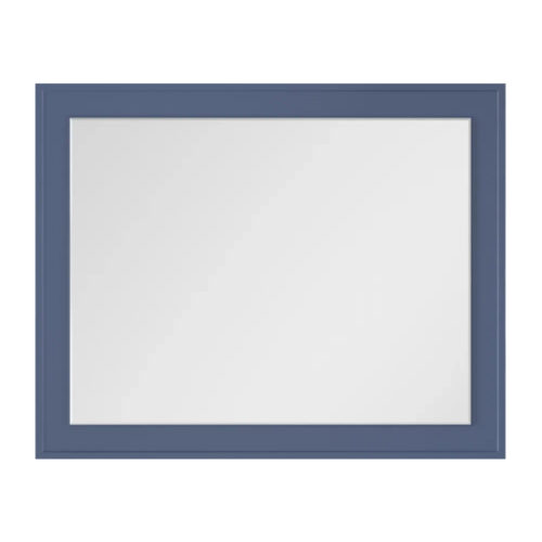 Зеркало с подсветкой La Fenice Cubo Blue Grigio 100х80, синее