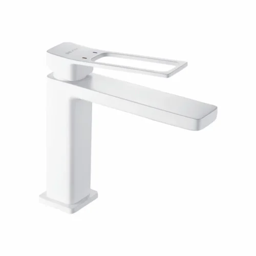 Смеситель для раковины Shevanik S6901C, белый