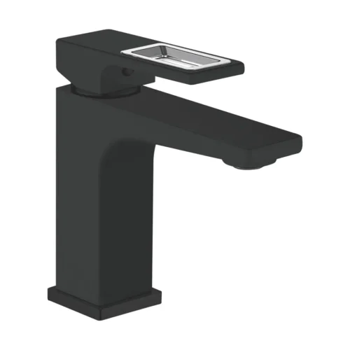 Смеситель для раковины Shevanik S9001H, черный/хром