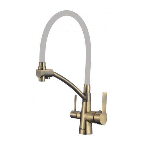 Смеситель для кухни с подключением к фильтру Savol S-L1805C-04, бронза