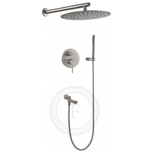Душевая система встраиваемая FILARETE Roun FL1020NK, никель