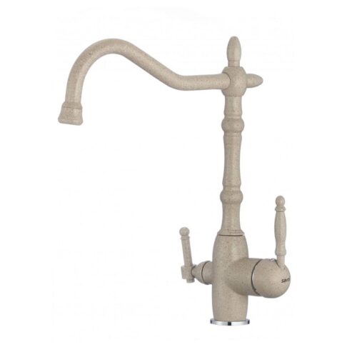 Смеситель для кухни с подключением к фильтру Savol S-L1803S, песочный