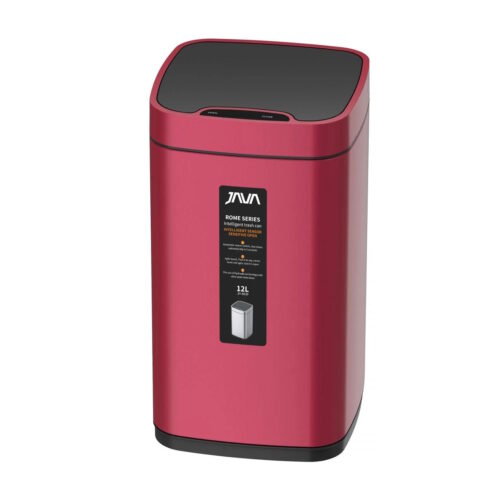 Сенсорное ведро JAVA S-883-12R, 12 литров