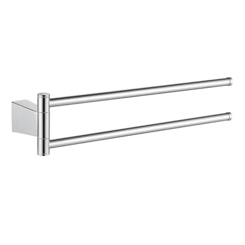 Полотенцедержатель поворотный двойной Shevanik SG5707, хром