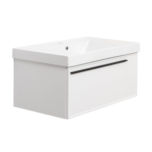 Тумба под раковину подвесная La Fenice Elba FNC-01-ELB-B-80, белая