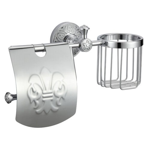 Держатель для туалетной бумаги и освежителя Savol S-L05851A, хром