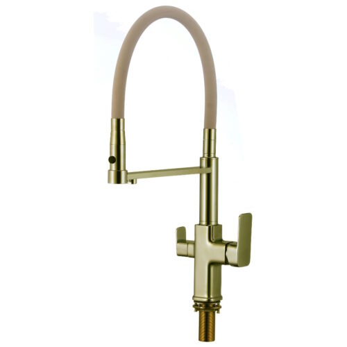 Смеситель для кухни с подключением к фильтру Savol S-L1809C-12, бронза