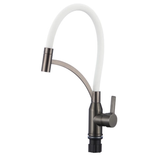 Смеситель для кухни Fmark FS8244Q-02, графит