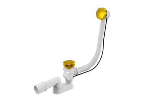 Слив-перелив (полуавтомат, 120 см.) Vega V55R Гл000026278, золото