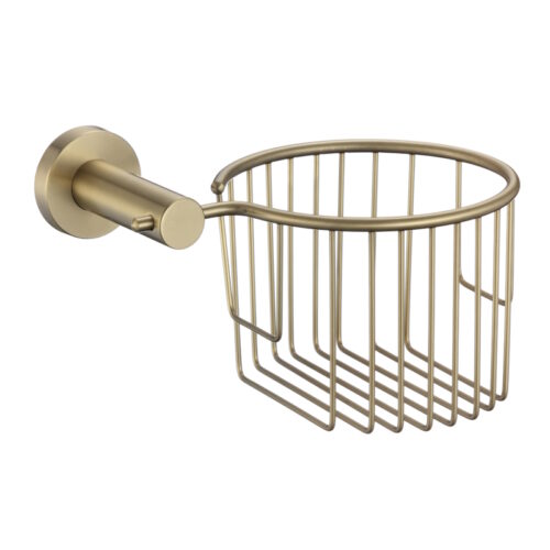 Держатель для туалетной бумаги Savol S-005633C, матовое золото