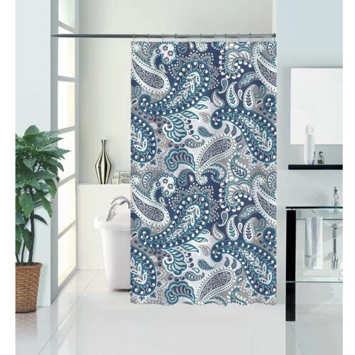 Штора для ванной комнаты Savol S-ZJB1820A, узор