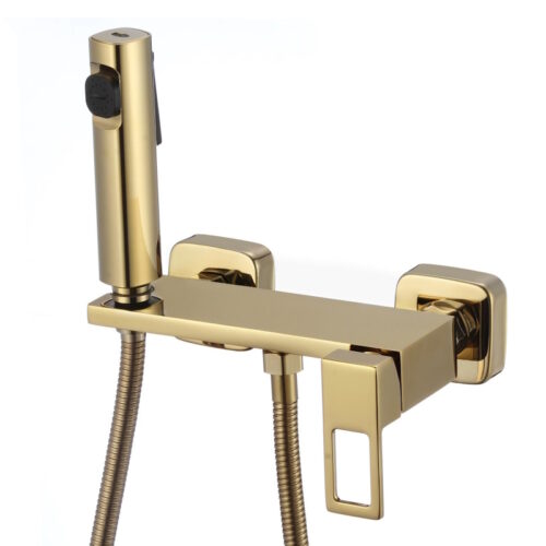 Гигиенический душ со смесителем Savol S-FXQ013C, матовое золото