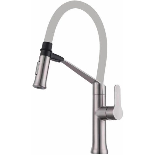 Смеситель для кухни с гибким изливом Savol S-SUS6013-04, сатин