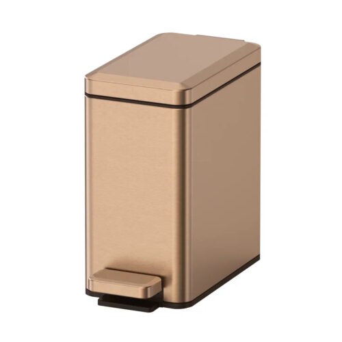 Мусорное ведро Raglo R361.606.33 с педалью для открывания, матовая медь
