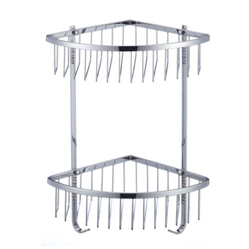 Полка угловая Savol S-002554, хром