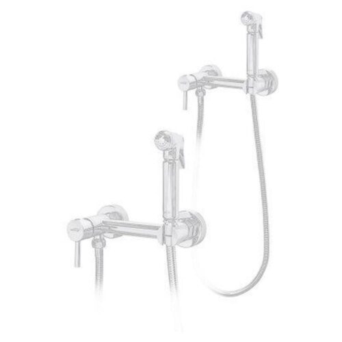 Гигиенический душ со смесителем Hansberge H0099WW, белый