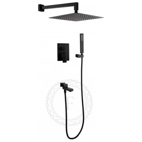 Душевая система встраиваемая FILARETE Fing FL1040BL, черный