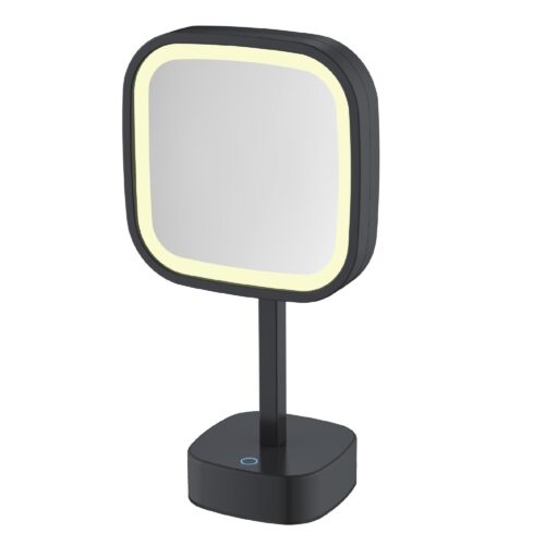 Зеркало косметическое JAVA S-M331H, черный