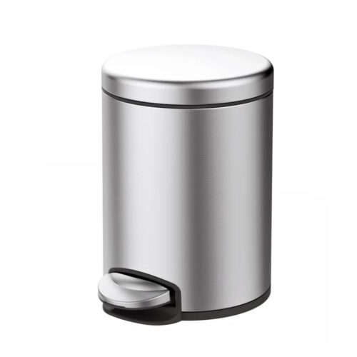Мусорное ведро Raglo R360.106.05 с педалью для открывания, сатин
