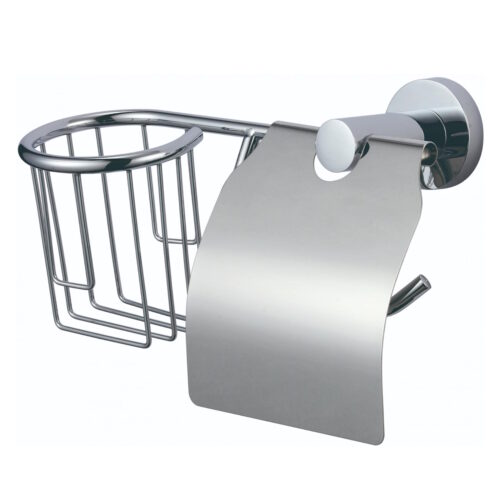 Держатель для туалетной бумаги и освежителя Savol S-R08751, хром