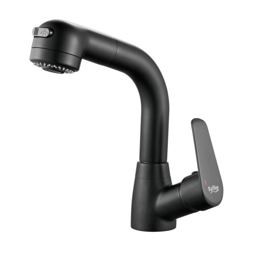 Смеситель для раковины многофункциональный Raffine F291H, черный