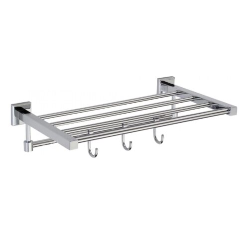 Полка для полотенец Savol S-409544, хром