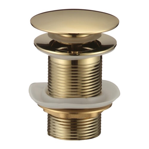 Донный клапан без перелива Savol S-XS002B, золото