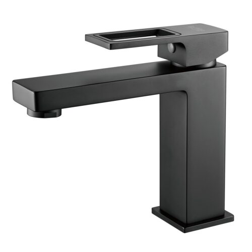 Смеситель для раковины Raffine F0196H, черный