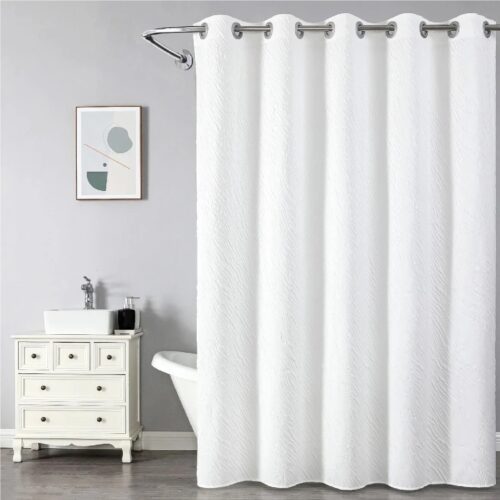 Штора для ванной комнаты Savol SK-FH1820D, белый