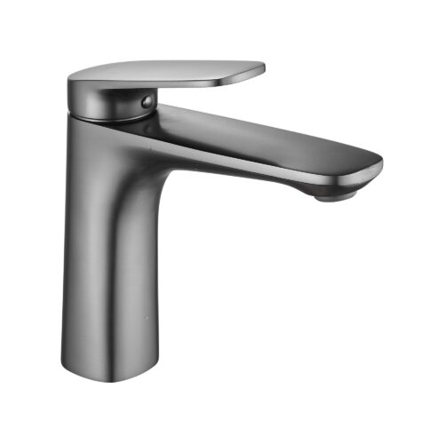 Смеситель для раковины Raffine F0185T, оружейная сталь