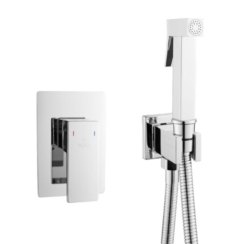 Гигиенический душ со смесителем Rose R2805, хром