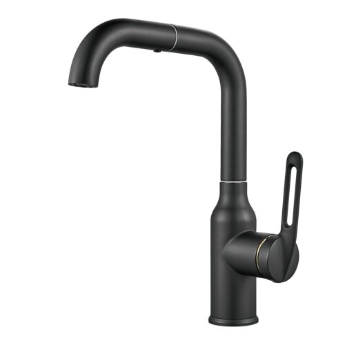 Смеситель для раковины Raffine F201H, черный