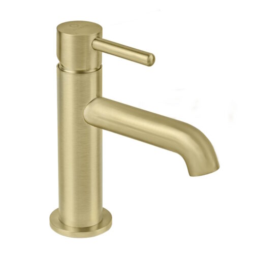 Смеситель для раковины FILARETE Roun FL5020MG, матовое золото