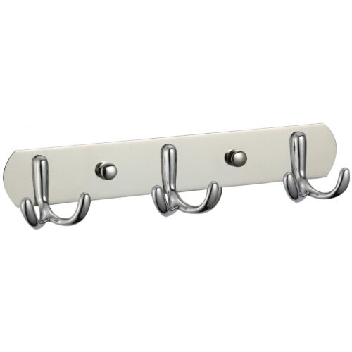 Планка с крючками Savol S-07203B, хром