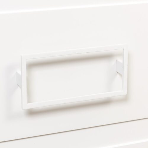 Комплект ручек La Fenice Cubo Bianco белый 80 мм., два ящика