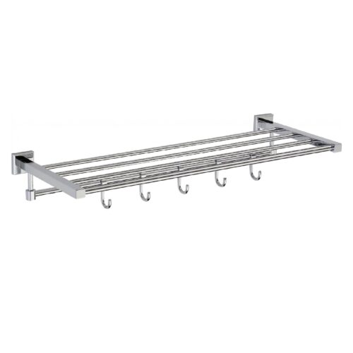 Полка для полотенец Savol S-609544, хром